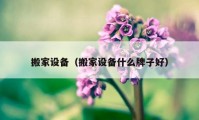 搬家設(shè)備（搬家設(shè)備什么牌子好）