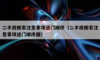 二手房搬家注意事項進門順序（二手房搬家注意事項進門順序圖）