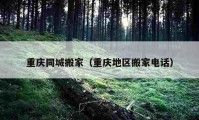 重慶同城搬家（重慶地區(qū)搬家電話）