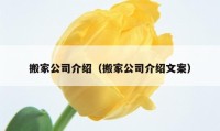 搬家公司介紹（搬家公司介紹文案）