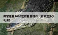 搬家送禮1000左右禮品推薦（搬家送多少禮金）