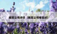 搬家公司評價（搬家公司哪家好）