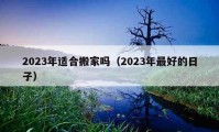 2023年適合搬家嗎（2023年最好的日子）