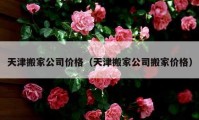 天津搬家公司價格（天津搬家公司搬家價格）