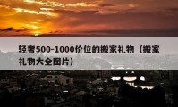 輕奢500-1000價位的搬家禮物（搬家禮物大全圖片）