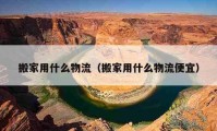 搬家用什么物流（搬家用什么物流便宜）