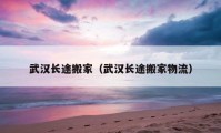 武漢長(zhǎng)途搬家（武漢長(zhǎng)途搬家物流）