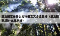 朋友搬家送什么禮物便宜又合適最好（朋友搬家,送什么禮物好）