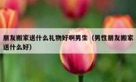 朋友搬家送什么禮物好啊男生（男性朋友搬家送什么好）