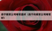 南寧搬家公司哪家最好（南寧的搬家公司哪家好）