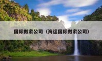 國際搬家公司（海運(yùn)國際搬家公司）