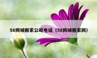 58同城搬家公司電話（58同城搬家網(wǎng)）